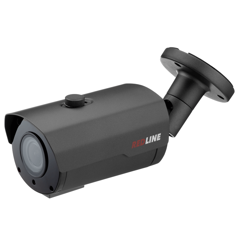 Варифокальная 1080p видеокамера c WDR120 в графитовом цвете RedLine RL-AHD1080P-MB-V.WDR.black
